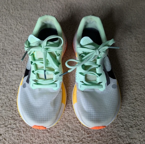 Nike ZoomX Ultrafly Trail Summit White Vapor Green Size 7.5 Women's - Picture 6 of 12